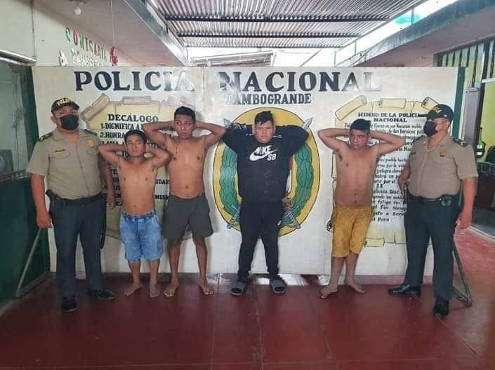 los choclitos del tambo fueron detenidos