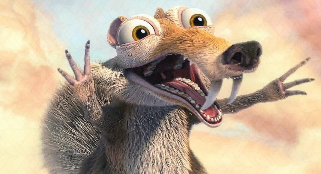 Scrat, la ardilla de la era de hielo