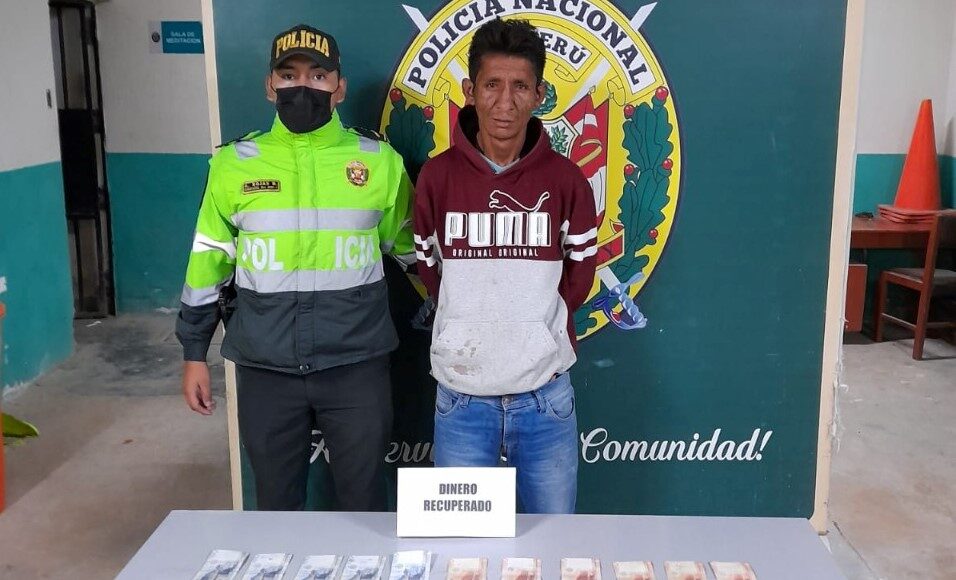 ladrón detenido en Sullana