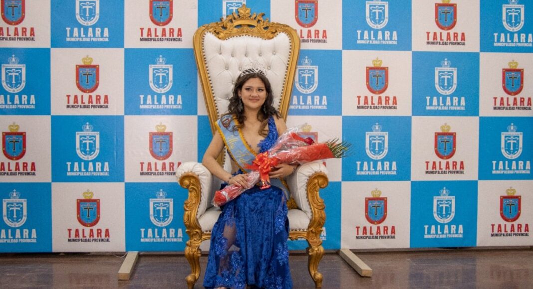joven sordomuda es elegida como Miss Talara 2022