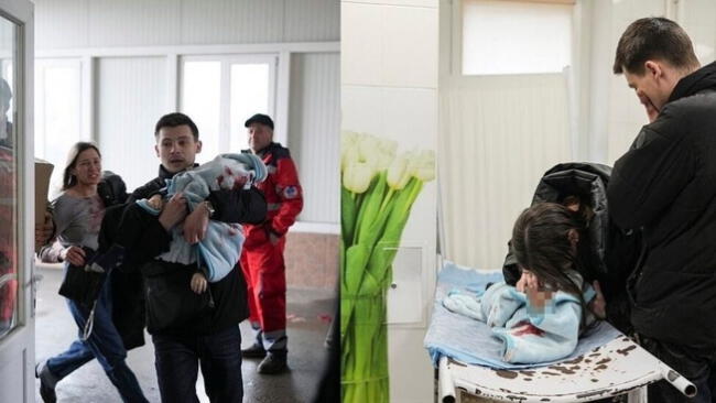 bebé muere en guerra