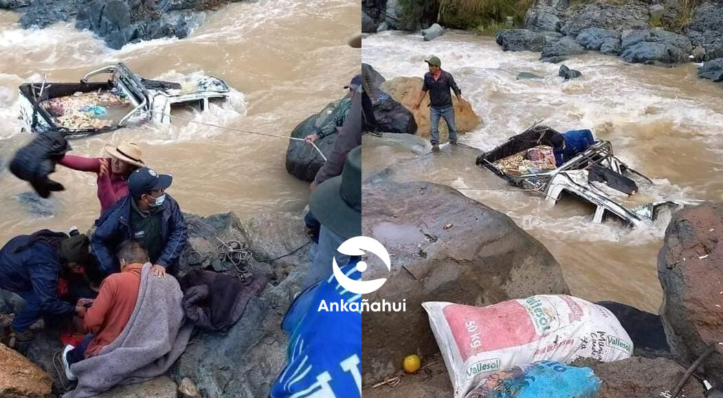 ACCIDENTE de CAMIONETA EN HUANCAVELICA