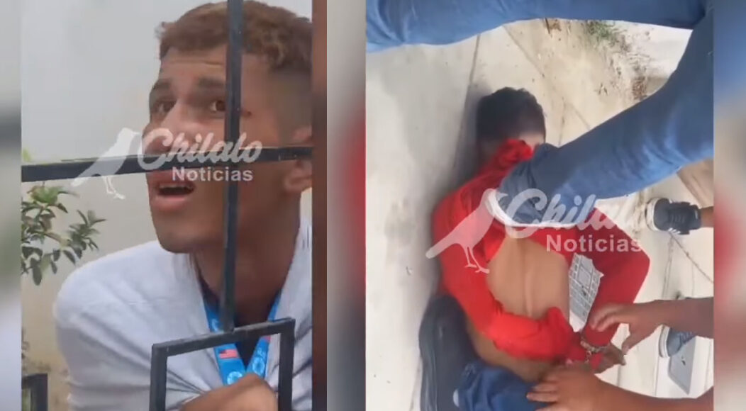 vecinos atrapan ladrones