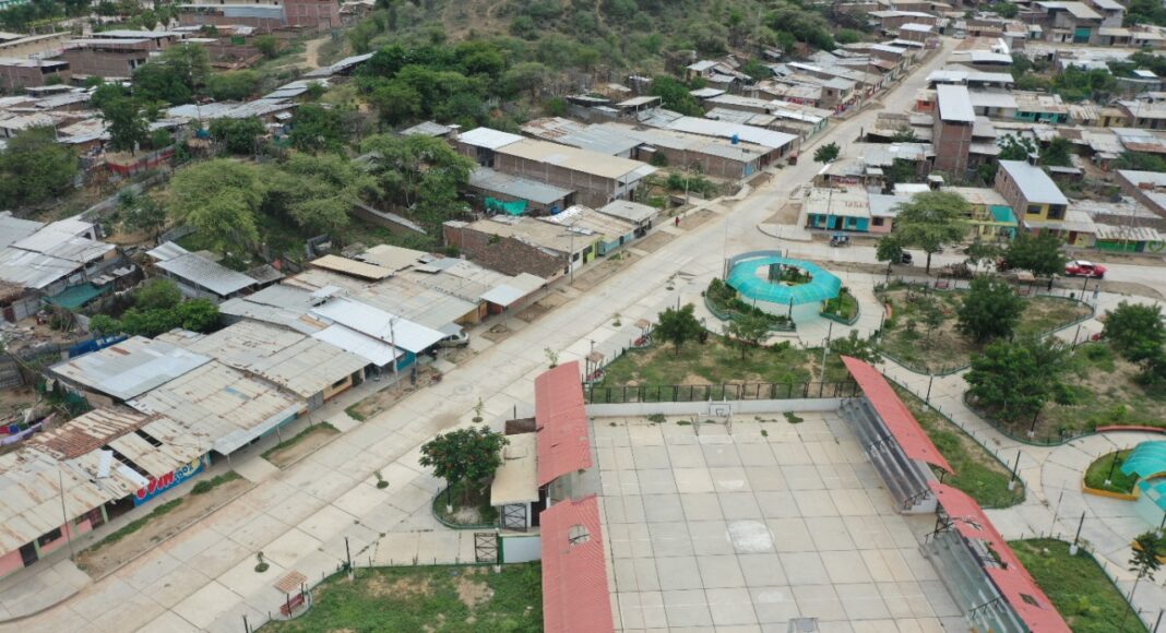 obra de pistas y veredas de morropón