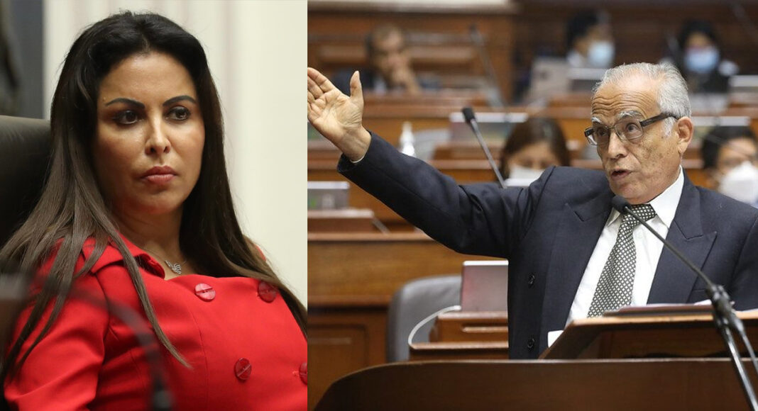 ANIBAL TORRES Y PATRICIA CHIRINOS