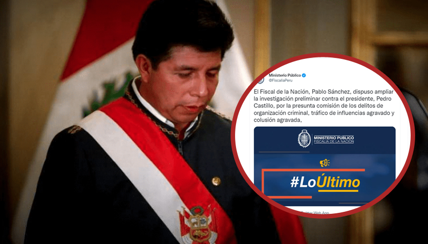 presidente INVESTIGACIÓN POR ORGANIZACIÓN CRIMINAL