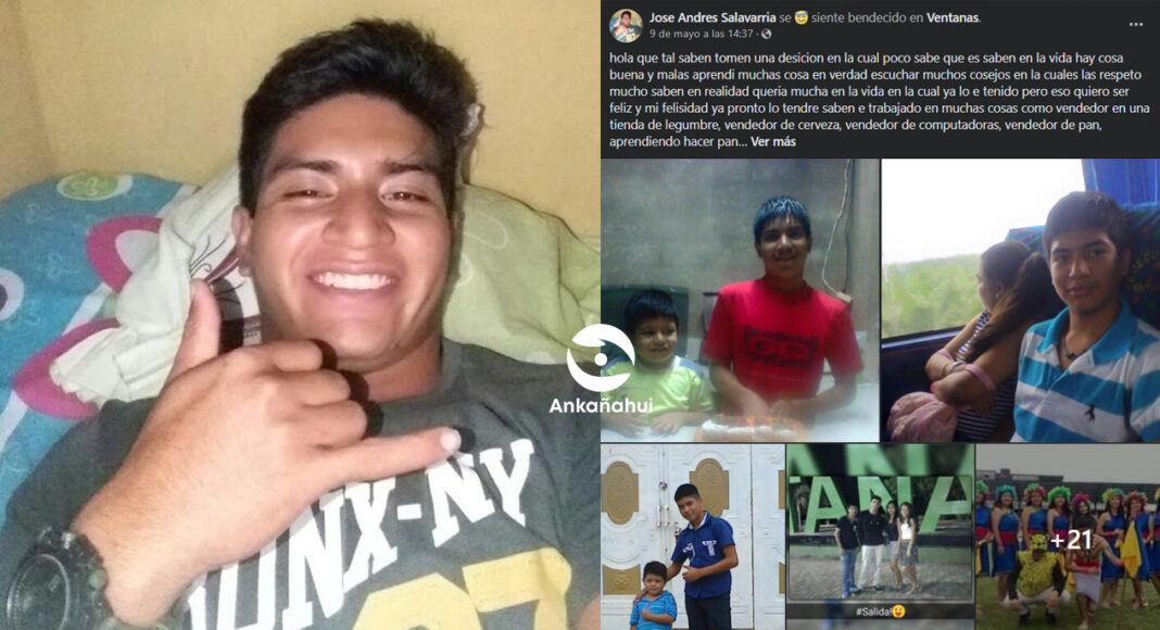 post joven se suicida