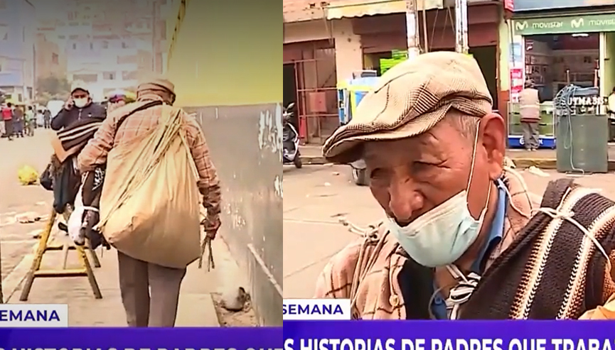 ANCIANO OLVIDADO POR SUS HIJOS