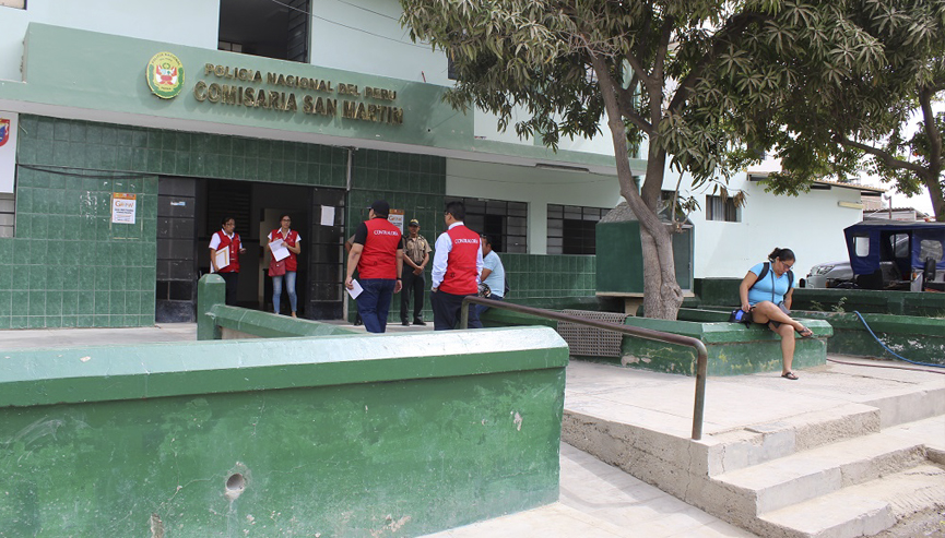 delincuentes cOMISARIA SAN MARTÍN