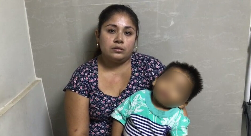 bebé PARAPLÉJICO madre