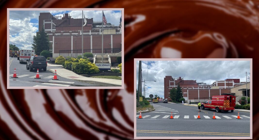trabajadores caen a tanque de chocolate