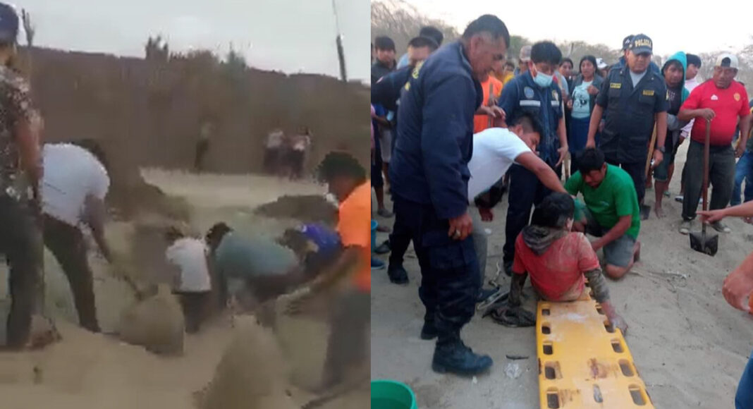 OBREROS SEPULTADOS