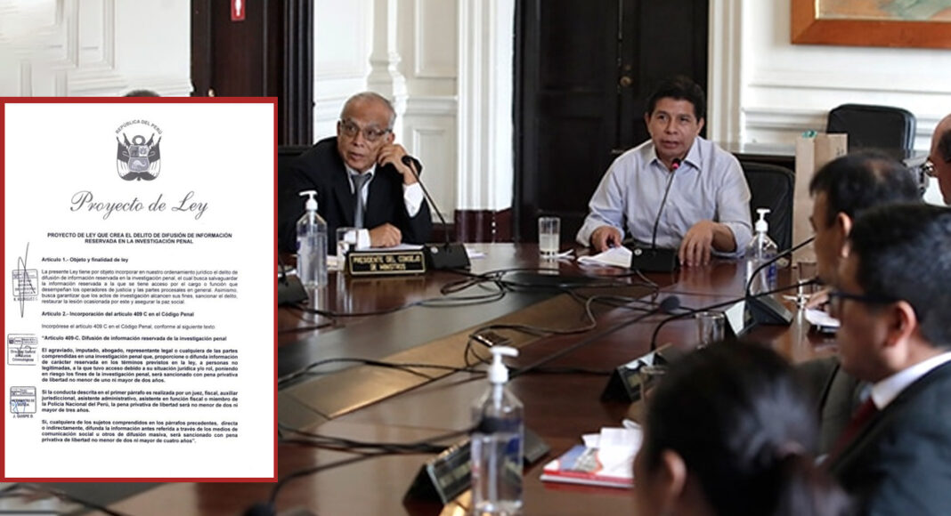 Ley Mordaza fue enviada al congreso.