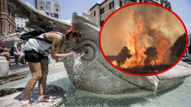 En las últimas semanas al menos una docena de países de Europa y Asia han batido récords de altas temperaturas.