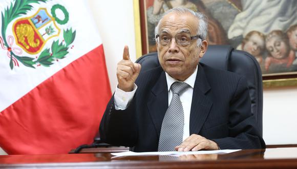 Aníbal Torres, confirmó que acudirá hoy al Congreso de la República, junto a su gabinete..