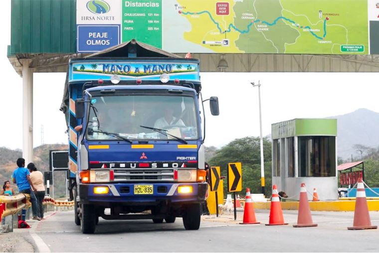El gobierno oficializó la devolución del 40% del pago de los peajes a los transportistas. de carga.