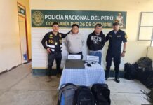 Caen «Los Buscaperos de Las Capullanas» tras robo de laptops Recuperación de laptops y celulares robados por Los Buscaperos de Las Capullanas en Piura.