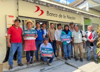 Familias de Ayabaca cobran bono de arrendamiento tras lluvias Familias de Ayabaca cobran bono de arrendamiento tras fuertes lluvias el 25 de abril