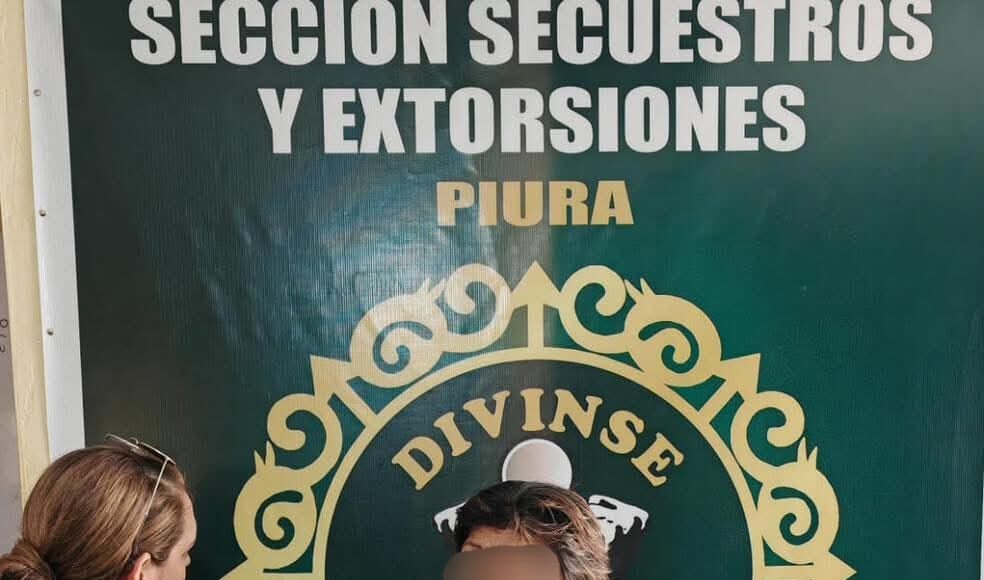 Captura de Irene Idrogo de León por extorsión en el distrito de Castilla Piura.