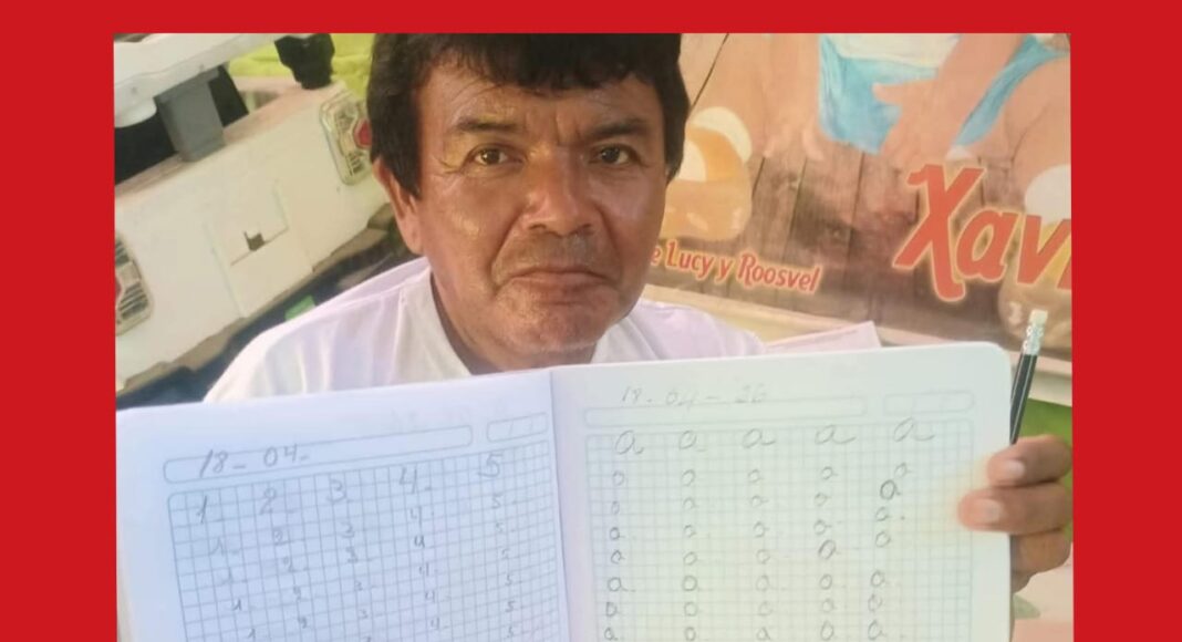 Adultos mayores aprendiendo a leer y escribir en Querecotillo Sullana