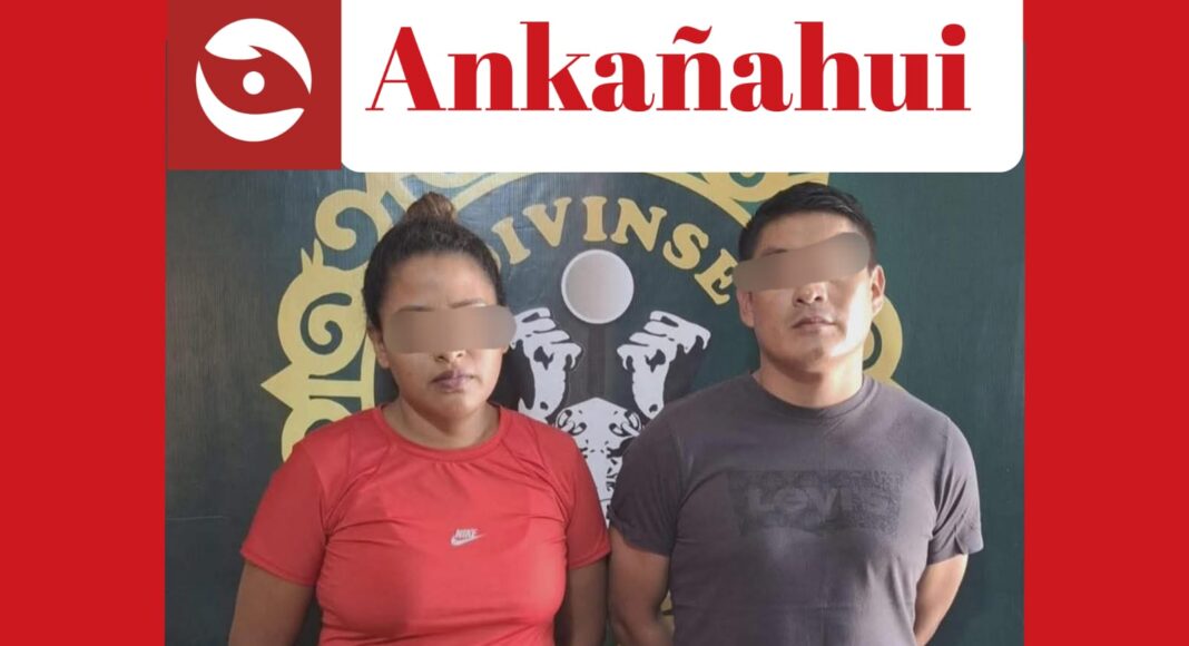 Detención de policía y su esposa por presunta extorsión en Piura.