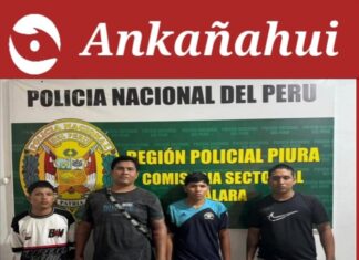 Caen «Los Lobos JS17» por secuestro y extorsión en Talara captura-presuntos-criminales-talara