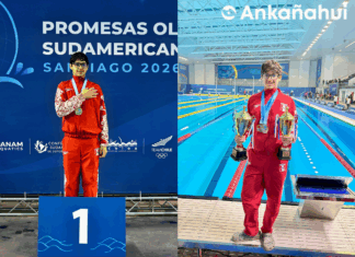 Nadador Talareño obtiene medalla de oro tras competir en campeonato sudamericano de natación