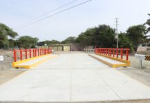 MPP inaugura puente en Loma Negra