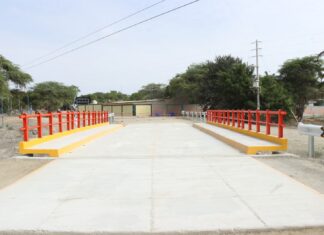 MPP inaugura puente en Loma Negra