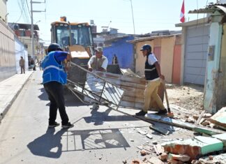MPP recupera calle Cajamarca tras décadas de ocupación irregular
