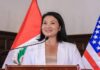 Keiko Fujimori llega a Nueva York Keiko llega a Nueva York