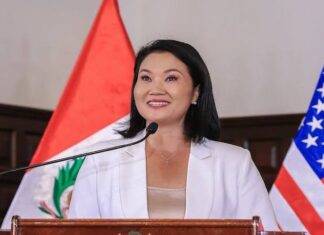 Keiko Fujimori llega a Nueva York Keiko llega a Nueva York