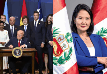 Keiko Fujimori participa en reunión del Escudo de las Américas junto a Donald Trump keiko