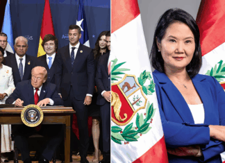 Keiko Fujimori participa en reunión del Escudo de las Américas junto a Donald Trump keiko