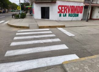 Colegios son señalizados para reforzar seguridad vial de escolares