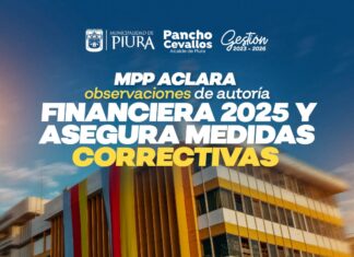 MPP asegura medidas correctivas tras auditoría financiera 2025