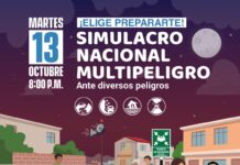 MPP invita a III Simulacro Multipeligro este martes 13 de octubre