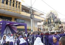 MPP rinde homenaje a Señor de los Milagros con mensaje de fe